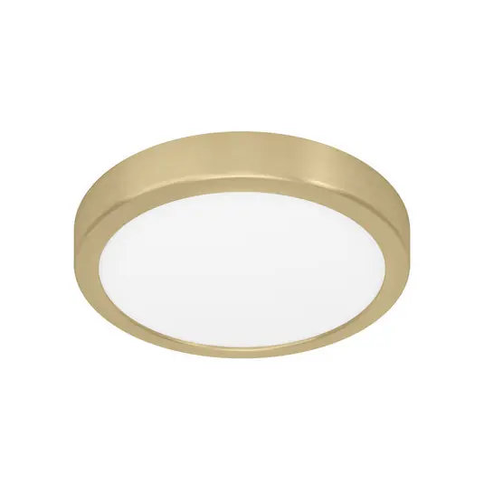 Pannello a LED da superficie Fueva 5 IP20 830 ottone Ø21cm Economico