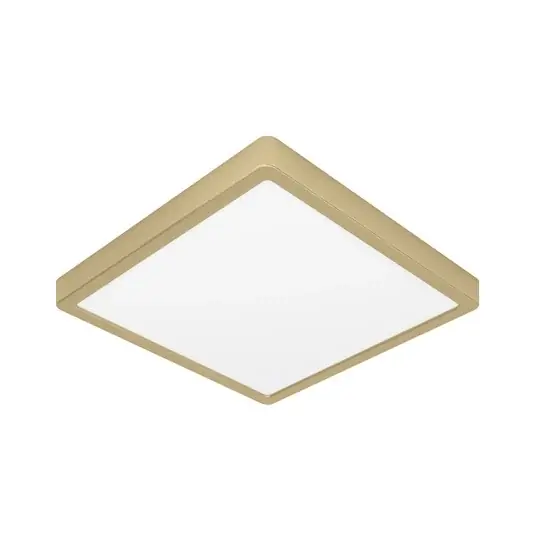 A Buon Prezzo Pannello LED a plafone Fueva 5 IP20 830 ottone 28,5x28,5
