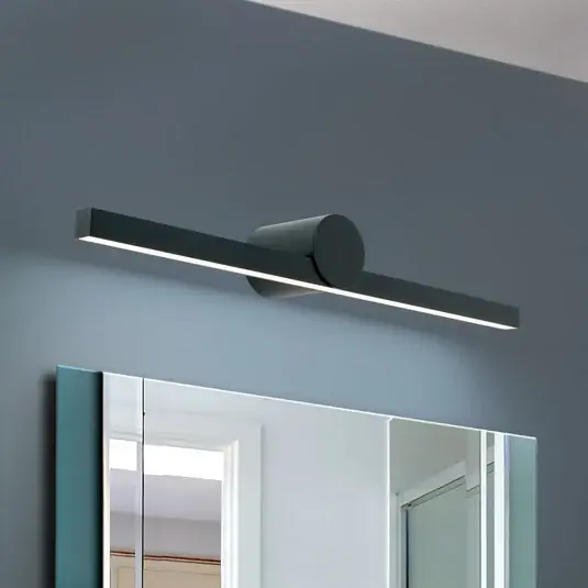 Economico Luce per specchio a LED Beauty, larghezza 61 cm, nero