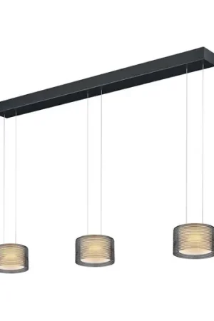 BANKAMP Grand Groove Lampada a sospensione a LED, a 3 luci Prezzo Scontato