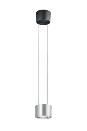 BANKAMP Impulse Flex LED sospensione 1 luce nichel Occasione