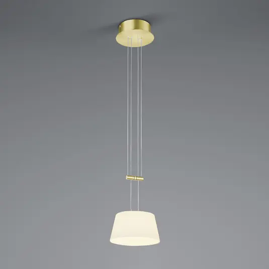 BANKAMP Lampada a sospensione a 1 luce Conus LED, ottone Economico