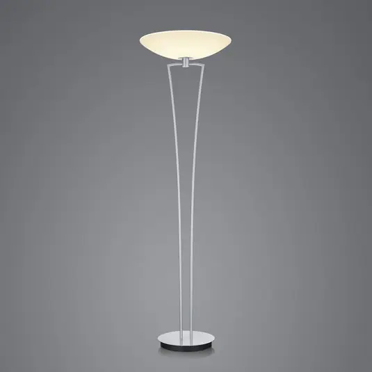BANKAMP Lady piantana LED, ZigBee, nichel Super Prezzo