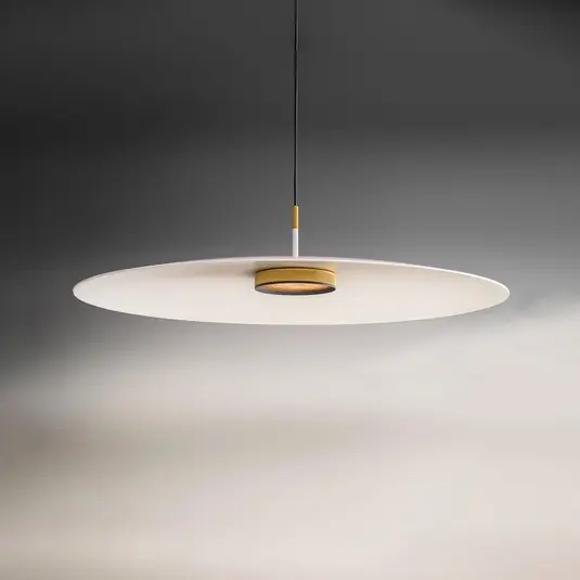 OLEV Overfly plus Lampada a sospensione a LED bianco/oro Ø 75cm Saldi