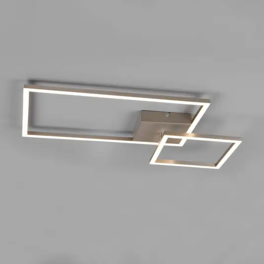 Plafoniera LED Padella orientabile 4.000K nichel Offerta Lampo