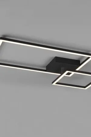 Consegna Rapida Plafoniera LED Padella orientabile 4.000K nero