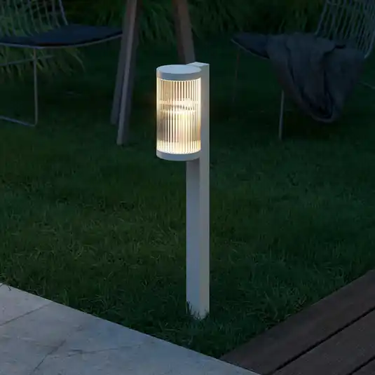 Lampione da giardino Coupar Garden in alluminio, sabbia Solo Oggi
