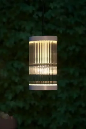 Direttamente Dal Produttore Lampada a sospensione da esterno Coupar, Ø 13 cm, sabbia
