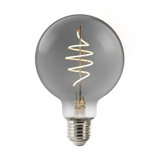 LED Globe Smart E27 4,7W 1.800K G95 100lm fumé Soddisfatti O Rimborsati