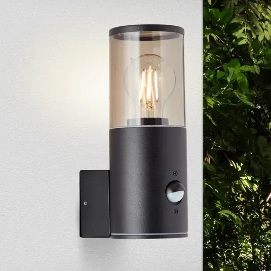 Economico Applique da esterni Sergioro, 1 luce con sensore