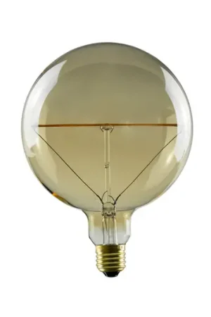 Prezzo Basso E27 5W LED lampada a globo Ø15cm oro vintage 1.900K
