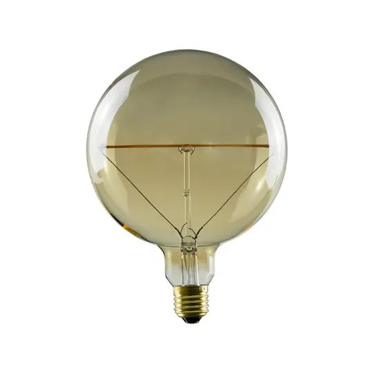 Prezzo Basso E27 5W LED lampada a globo Ø15cm oro vintage 1.900K