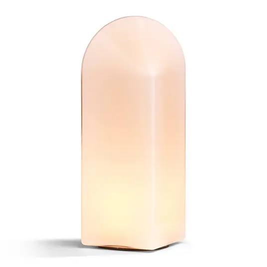 HAY Parade Lampada da tavolo LED rosa Blush Altezza 32 cm Novità