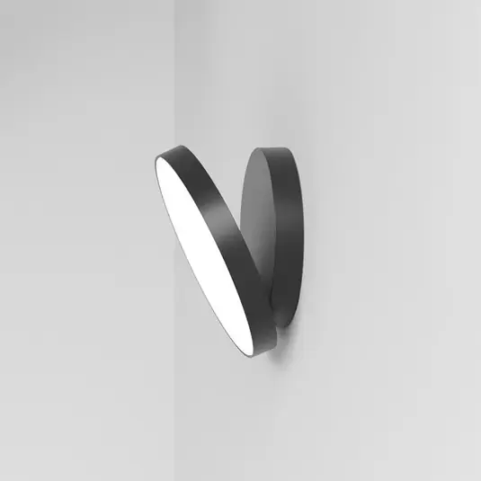 Solo Oggi Rotaliana Venere W1 applique LED 2.700 K nero
