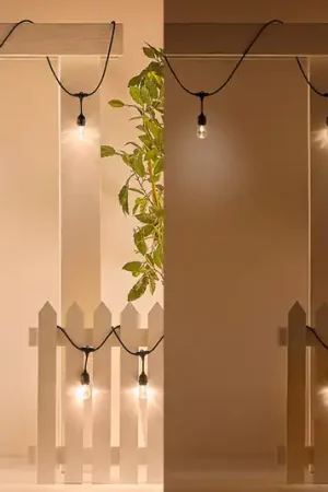 Must-Have WiZ String Lights Catena luminosa a LED per esterni, 14,8 m, CCT, RGB