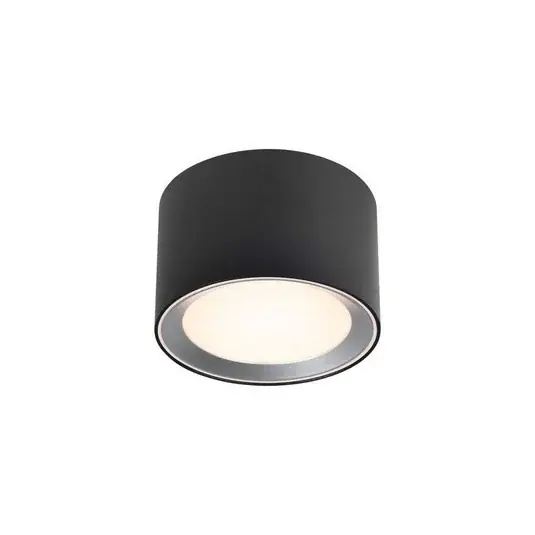 Faretto da soffitto Landon Smart, nero, altezza 8,2 cm Economico