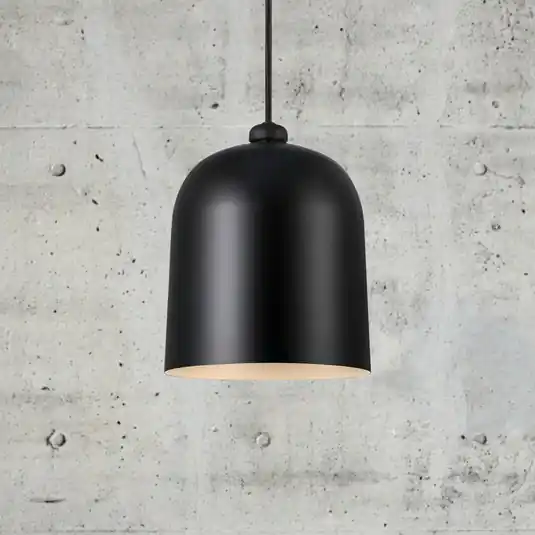 Lampada a sospensione Angle E27, nero Occasione Imperdibile