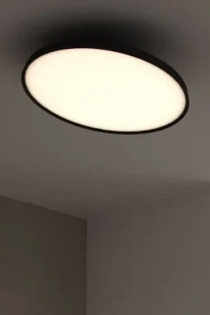 Must-Have Kaito Pro plafoniera LED, nero, Ø 38,5 cm