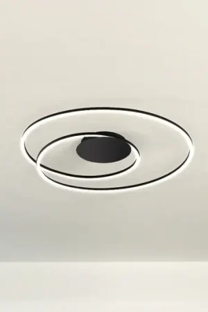 Acquista Ora Plafoniera LED HOLY, nero, Ø 68 cm, telecomando, CCT