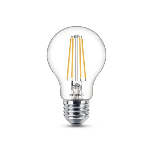 Philips LED E27 7W 850lm 4.000K trasparente 2x Più Venduto