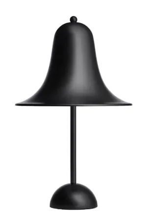 Ultime Pezzi VERPAN Pantop lampada da tavolo nero satinato