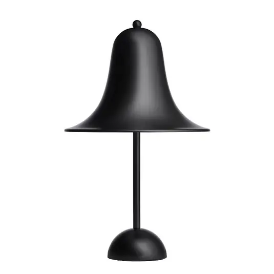 Ultime Pezzi VERPAN Pantop lampada da tavolo nero satinato