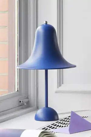 Prezzo Di Fabbrica VERPAN Pantop lampada da tavolo blu satinato