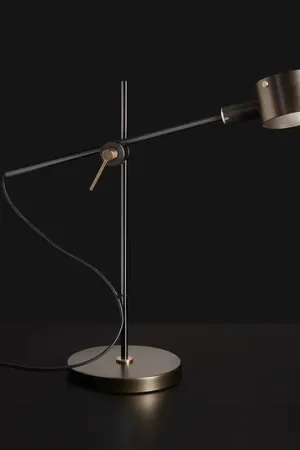 Oluce Go 252 lampada LED da tavolo, nero Professionale