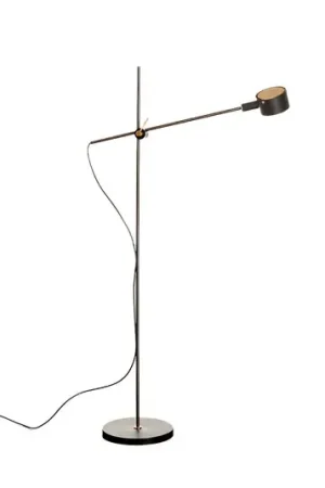 Consegna Rapida Oluce G.O. 352 piantana LED, nero