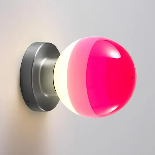 Offerta Lampo MARSET applique a LED Dipping Light A2, rosa/grigio