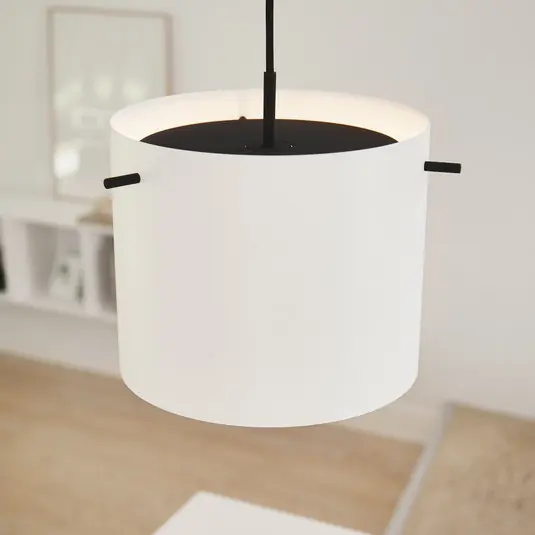 Occasione Imperdibile FRANDSEN FM1954 sospensione Ø 28cm bianco satinato