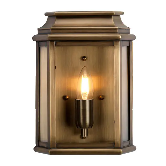 Prezzo Ridotto Applique esterni St Martins 1 luce ottone anticato
