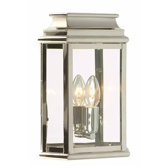 Scelto Dai Clienti Applique esterni St Martins 1 luce nichel lucido