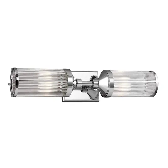 Applique LED Paulson IP44 2 luci larghezza 58,4cm Ultimissimo Modello