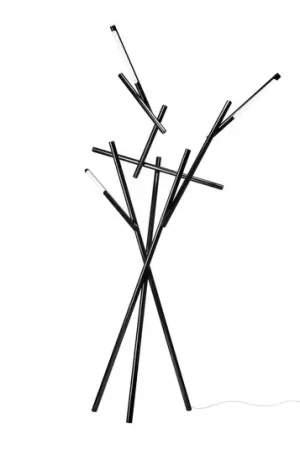 Foscarini Tuareg piantana LED, dimmer, nero A Buon Prezzo