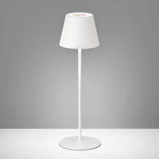 Lampada LED esterni Cosenza con accu RGBW bianco Promozione