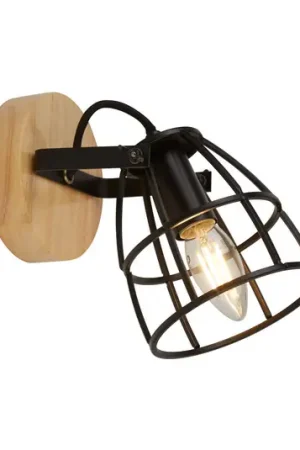 Applique Cage II con paralume a griglia Promo Stagionale