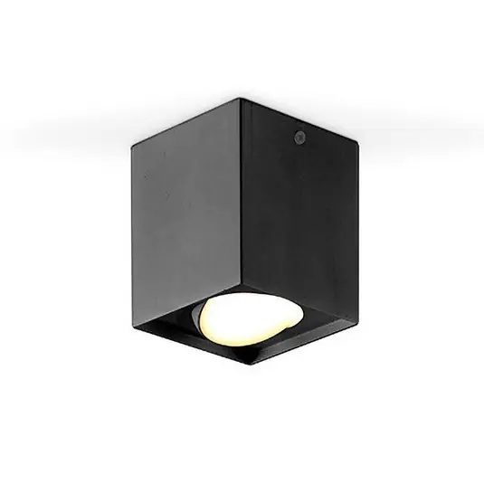 EVN Kardanus plafoniera LED, 9x9cm, nero Occasione