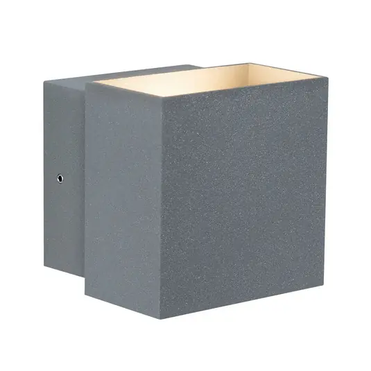 Paulmann Cybo Lampada da parete per esterni a LED, 2.700 K, 10x10 cm, Di Tendenza