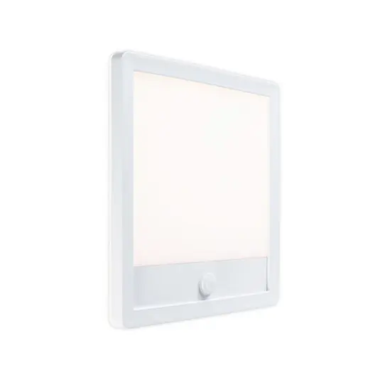 Appliance da esterni LED Paulmann Lamina, bianca, IP44, sensore Must-Have