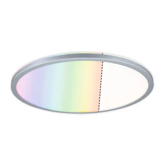 Paulmann Atria Shine Pannello dim cromo RGBW Ø42cm Compra Online