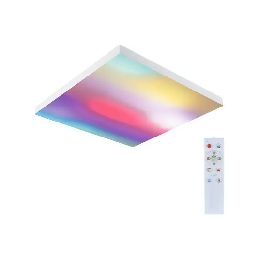Prezzo Conveniente Paulmann Velora Pannello Rainbow 45x45cm bianco RGBW
