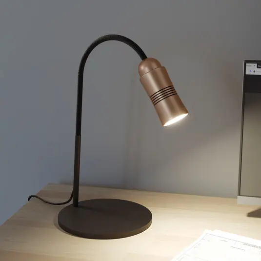 Neo! Table LED da tavolo dimming rame/nero Professionale