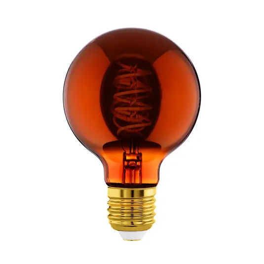 Prezzo Conveniente LED globe E27 G80 4W filamenti 2.000K rame