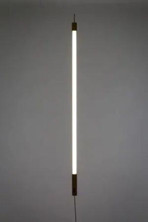 SELETTI Lampada LED Linea, bianca, dettagli in legno, universale Ordina Subito