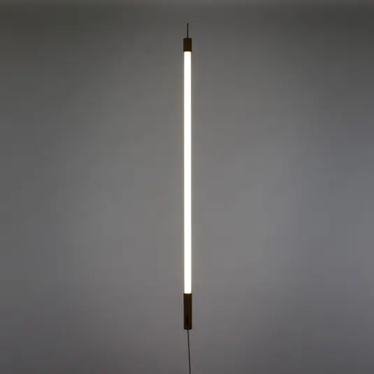 SELETTI Lampada LED Linea, bianca, dettagli in legno, universale Ordina Subito