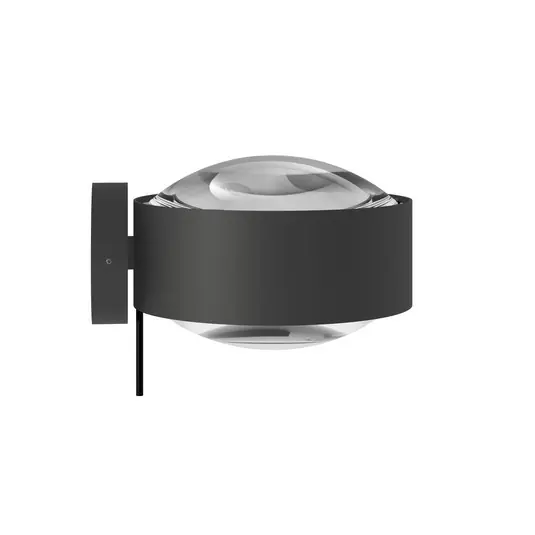 Puk! 120 Wall spot LED lenti antracite satinato Di Tendenza