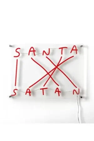 Applique LED Santa-Satan, rosso Compra Online
