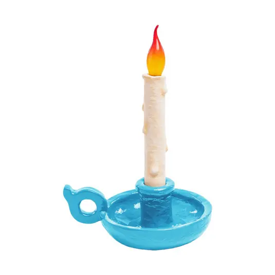 Offerta Del Giorno Lampada LED da tavolo Grimm Bugia a candela blu