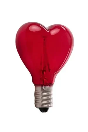 SELETTI lampadina LED E14 1W 5V, Mouse Lamp, cuore rosso Prezzo Di Fabbrica